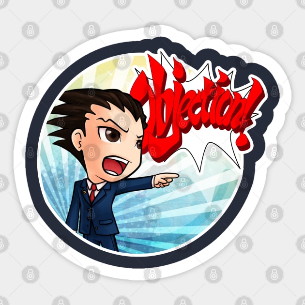 Objection! Sticker by Vay